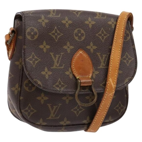 LOUIS VUITTON Monogram Saint Cloud MM Shoulder Bag - Picture 1 of 15
